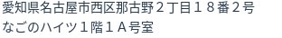 住所(登記所在地)