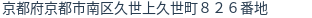 住所(登記所在地)