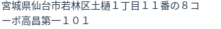 住所(登記所在地)