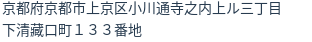 住所(登記所在地)