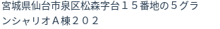 住所(登記所在地)