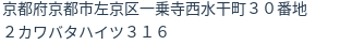 住所(登記所在地)