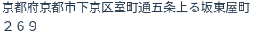 住所(登記所在地)