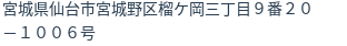 住所(登記所在地)