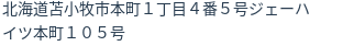 住所(登記所在地)