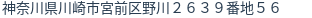 住所(登記所在地)