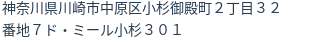 住所(登記所在地)