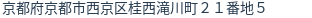 住所(登記所在地)