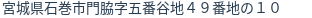 住所(登記所在地)