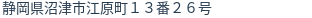 住所(登記所在地)