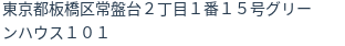 住所(登記所在地)