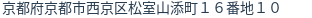 住所(登記所在地)