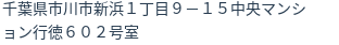 住所(登記所在地)
