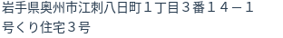 住所(登記所在地)