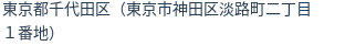 住所(登記所在地)