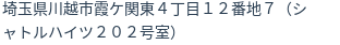 住所(登記所在地)