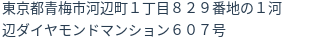 住所(登記所在地)
