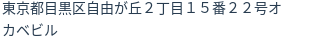 住所(登記所在地)