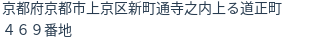 住所(登記所在地)