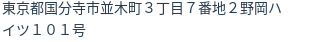 住所(登記所在地)