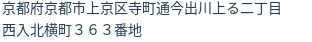 住所(登記所在地)