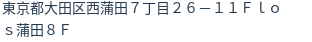 住所(登記所在地)