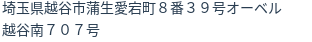 住所(登記所在地)