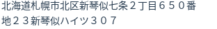 住所(登記所在地)