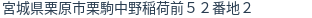 住所(登記所在地)