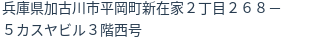 住所(登記所在地)