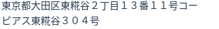住所(登記所在地)