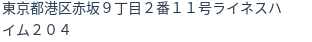 住所(登記所在地)