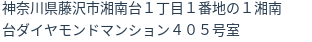 住所(登記所在地)