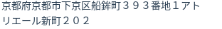 住所(登記所在地)