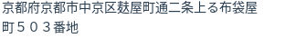 住所(登記所在地)