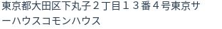 住所(登記所在地)