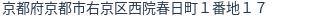 住所(登記所在地)