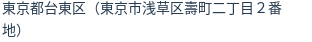 住所(登記所在地)
