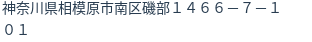 住所(登記所在地)
