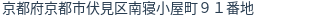住所(登記所在地)