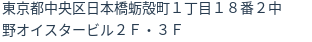 住所(登記所在地)