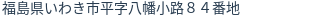 住所(登記所在地)