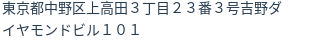 住所(登記所在地)