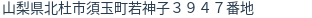 住所(登記所在地)