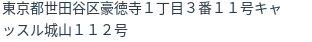 住所(登記所在地)