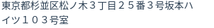住所(登記所在地)