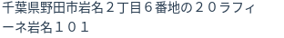 住所(登記所在地)