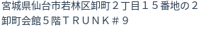 住所(登記所在地)