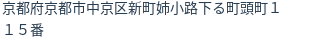 住所(登記所在地)