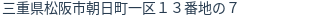 住所(登記所在地)